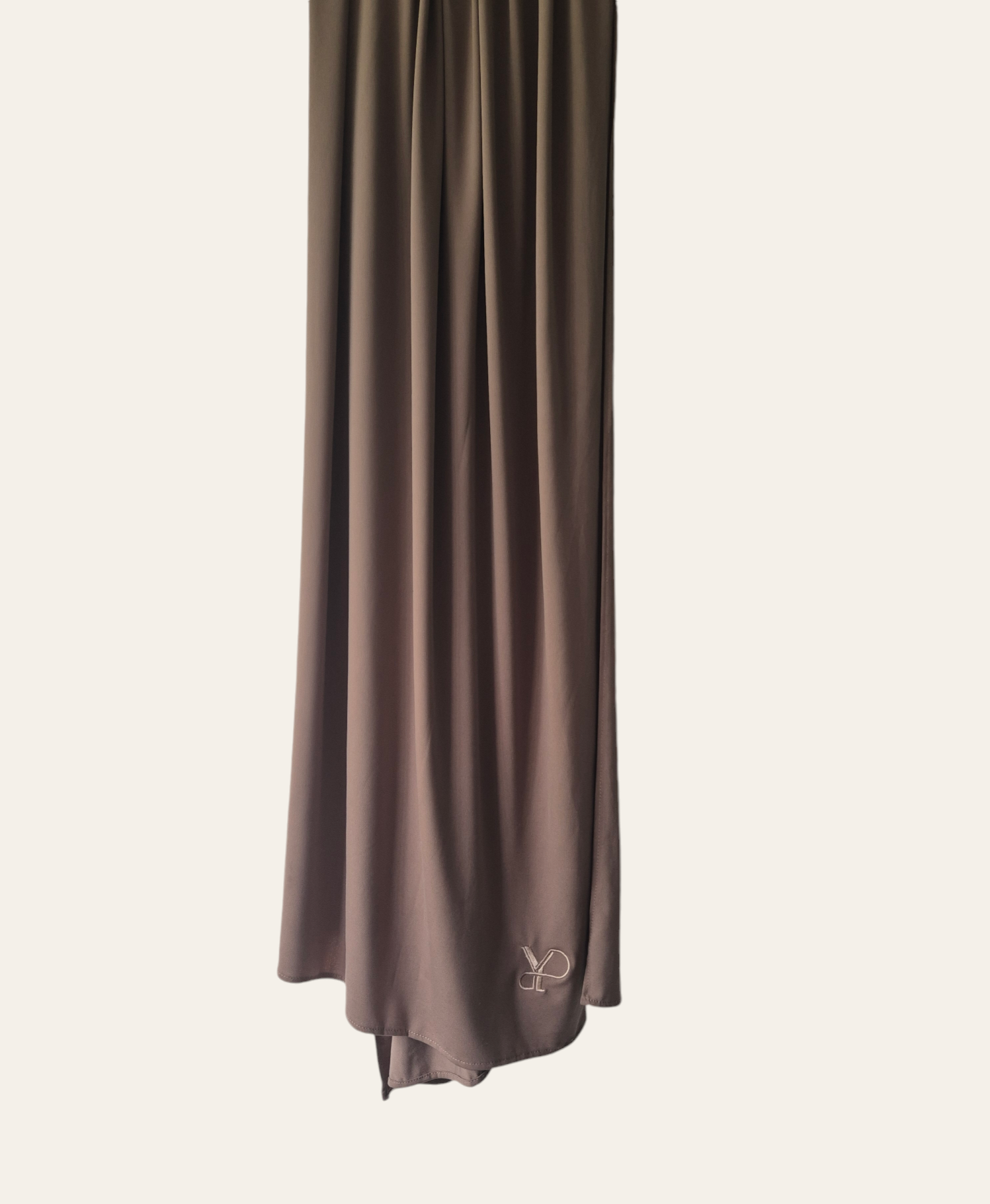 LIQUID JERSEY SCARF SANDY TAUPE