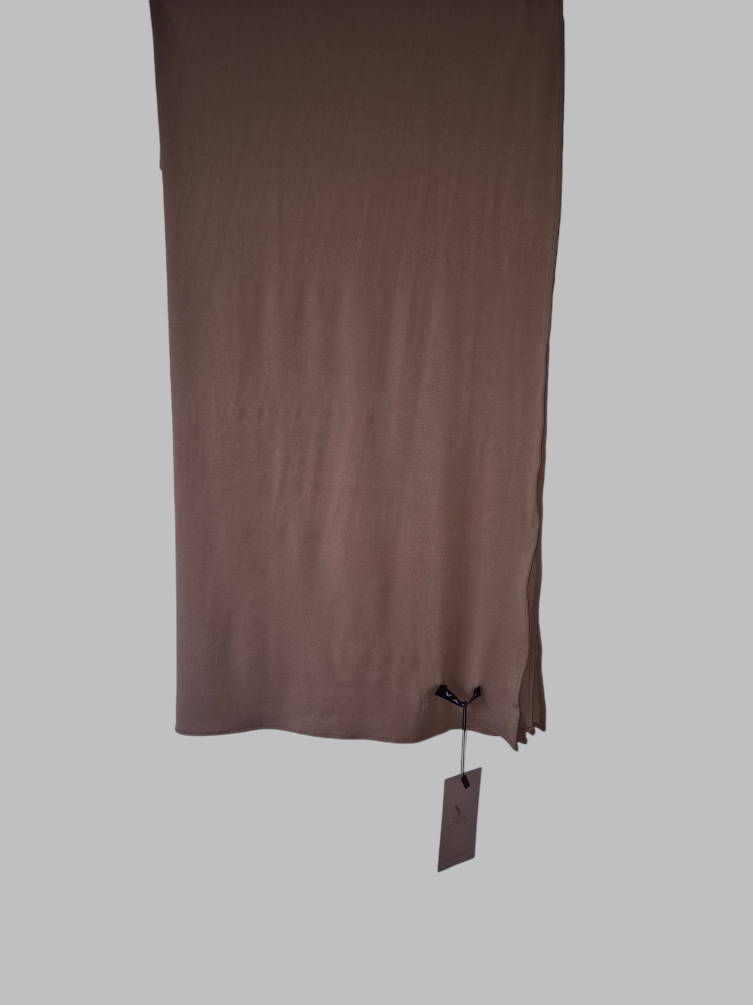 BREATHABLE MODAL SCARF - Ash brown