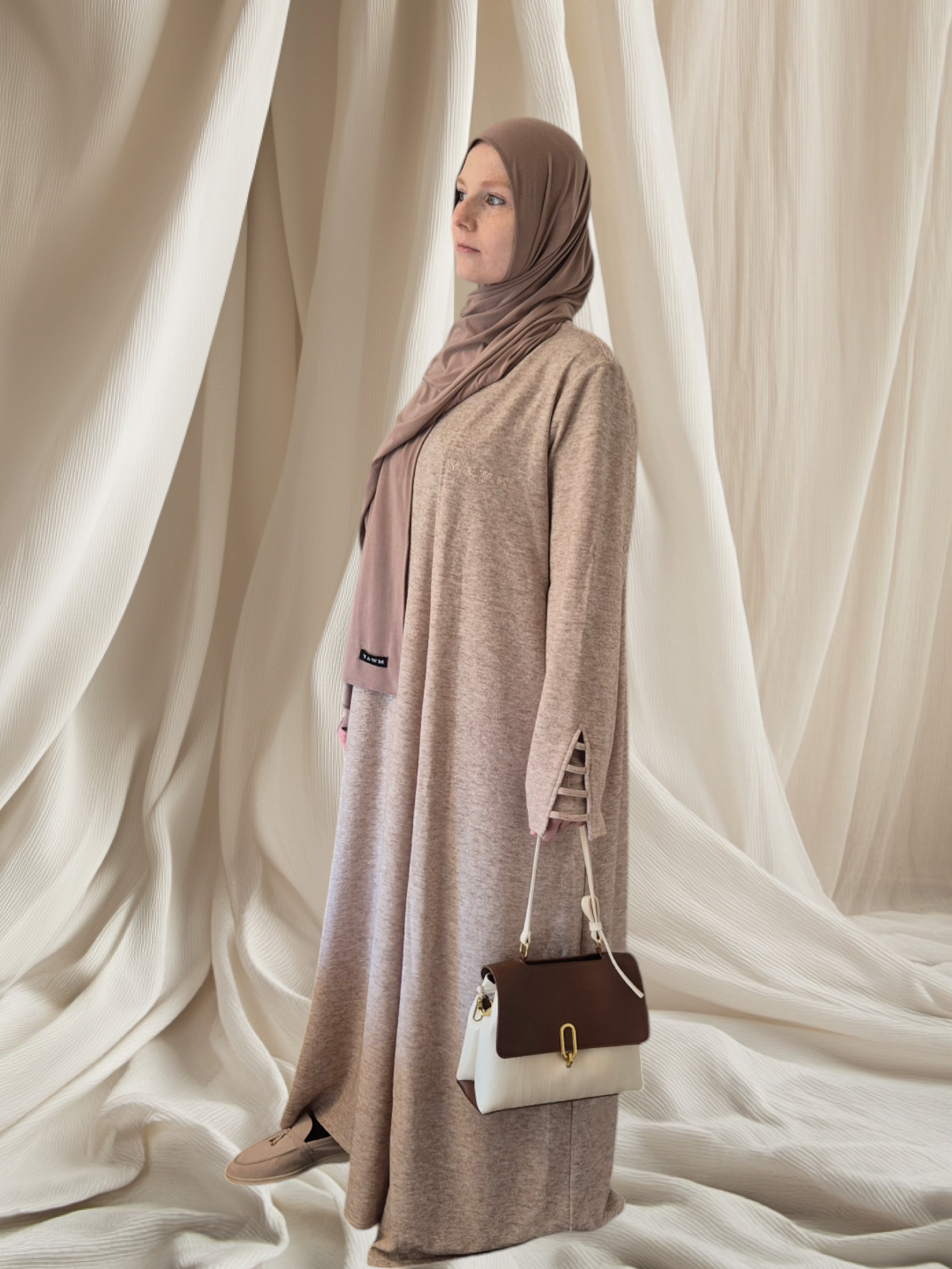 SERENITY ABAYA - Taupe