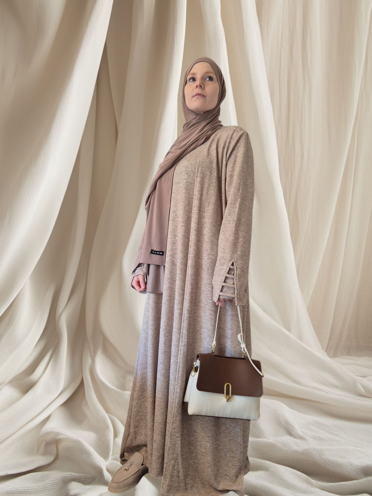 SERENITY ABAYA - Taupe